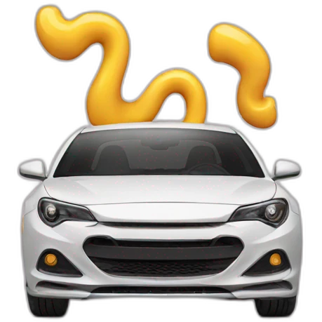 car screaming emoji