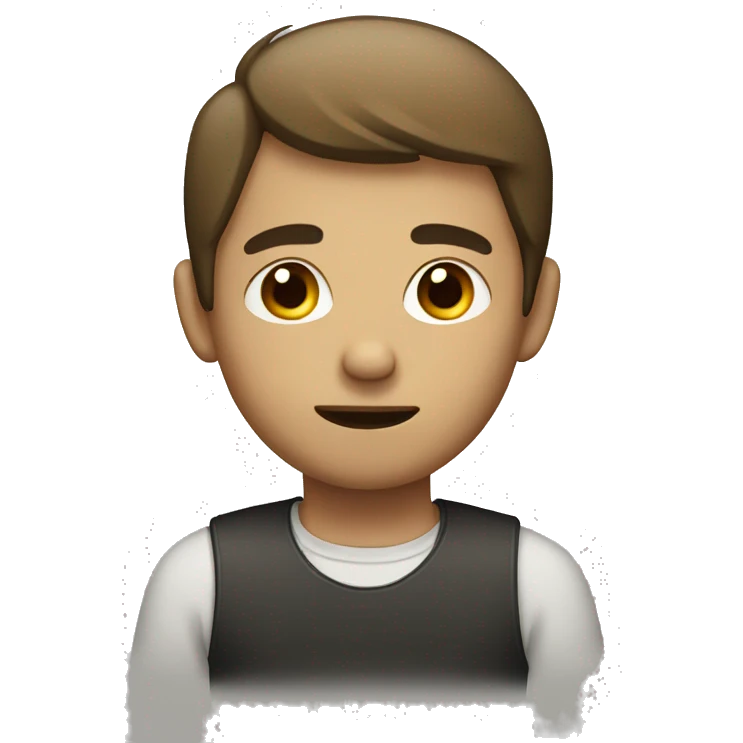 male with small eyes that are wide apart emoji