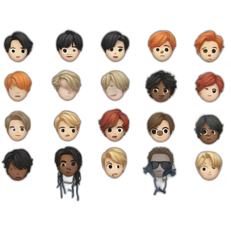 BTS BAND  emoji