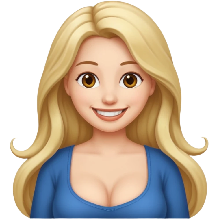 naked woman with big tits being shown emoji