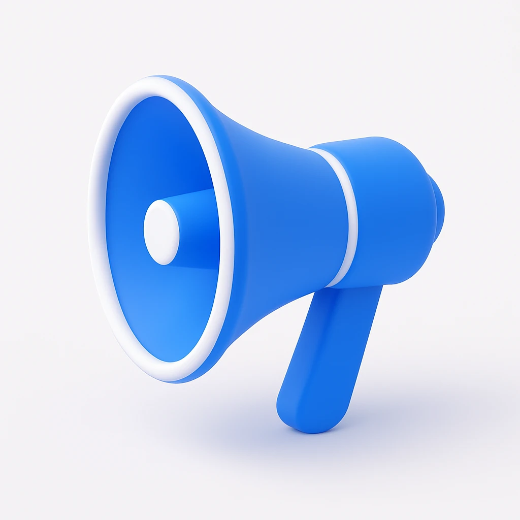 megaphone emoji