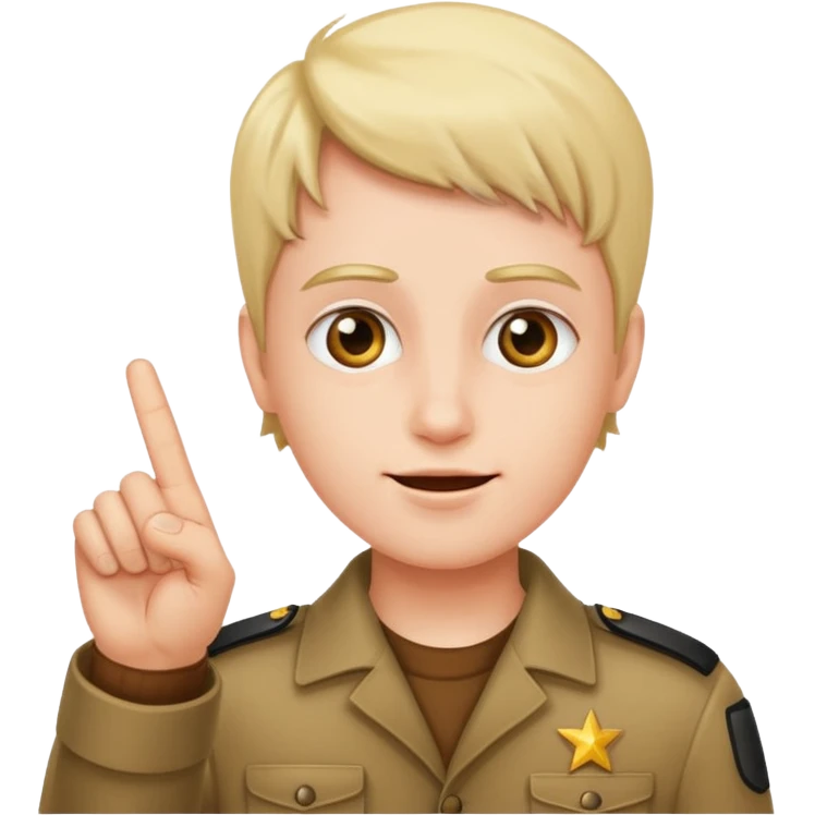 3 finger salute emoji