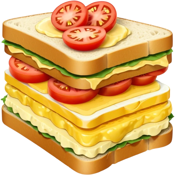 Egg salad sandwich emoji