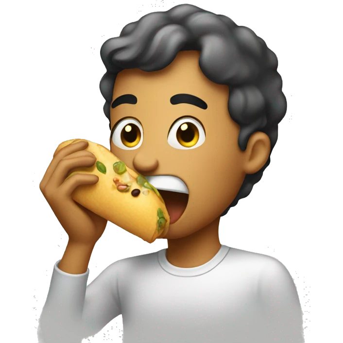 Smelling food emoji
