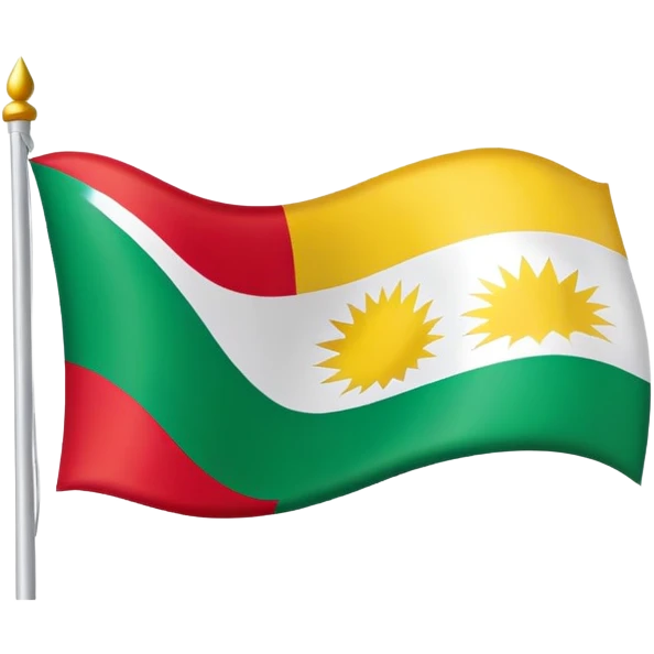 kurdistan flag emoji