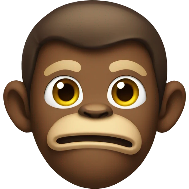 Chunky monkey emoji