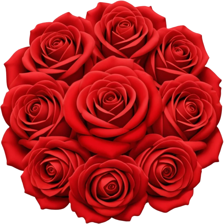 circulo de rosas emoji