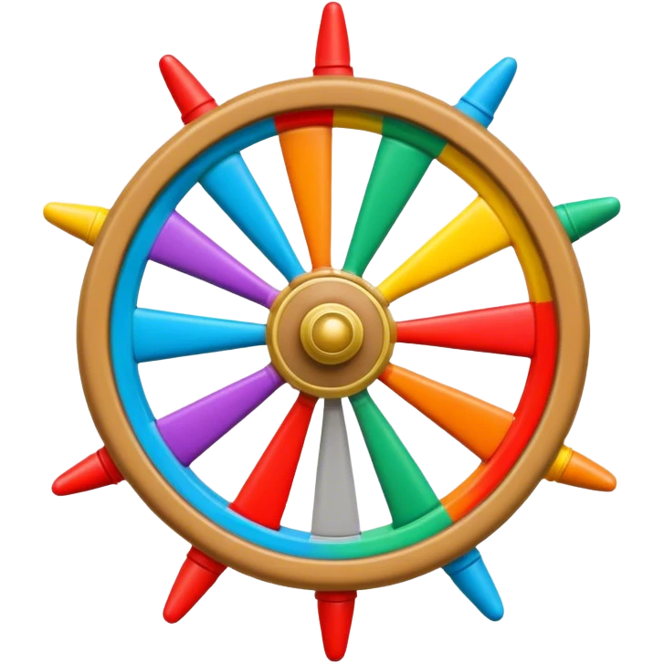 Rolling Farsi wheel emoji