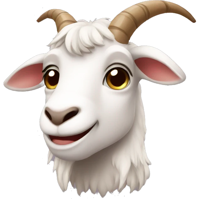 Goat cute  emoji
