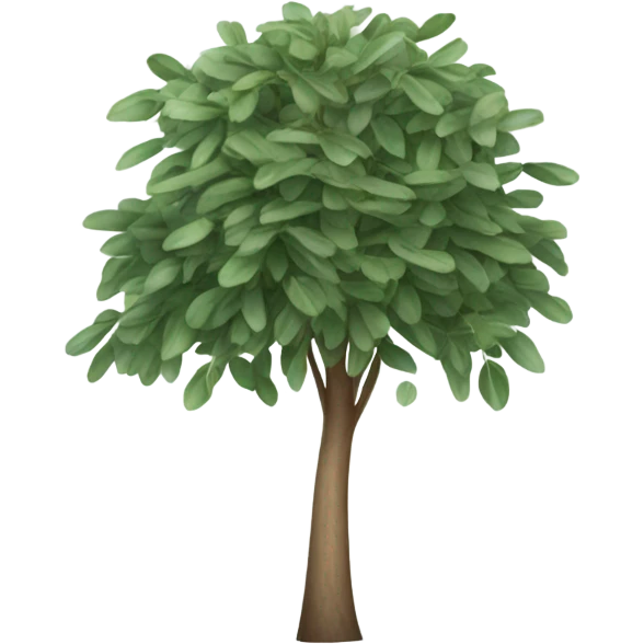 Eucalyptus tree emoji