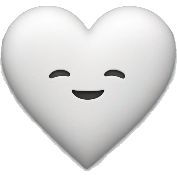 white heart emoji