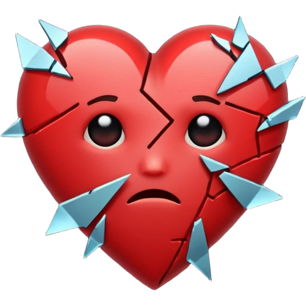 coeur brisé emoji