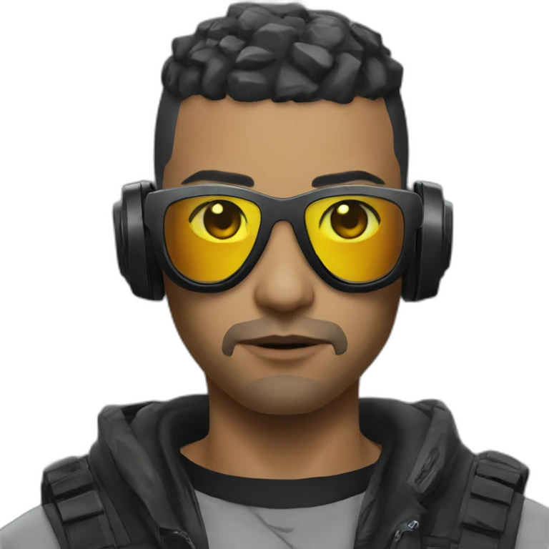 bad bunny cyberpunk emoji