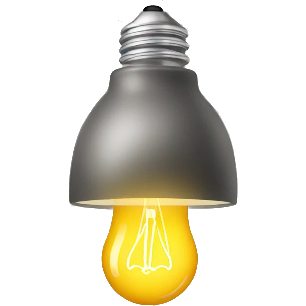lamp bulb emoji