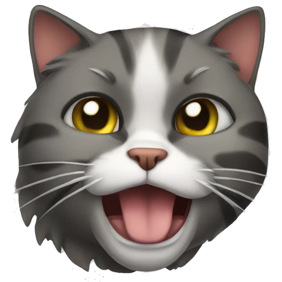 sick cat emoji