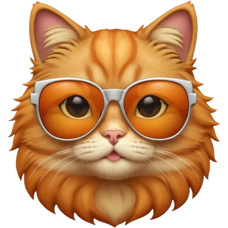 Cat wearing sunglasses emoji