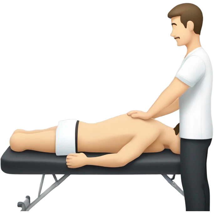 Guy massaging other guy  emoji