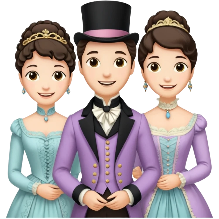 Bridgerton series emoji emoji