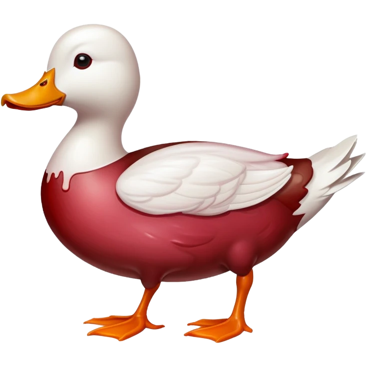 Duck raw meat emoji