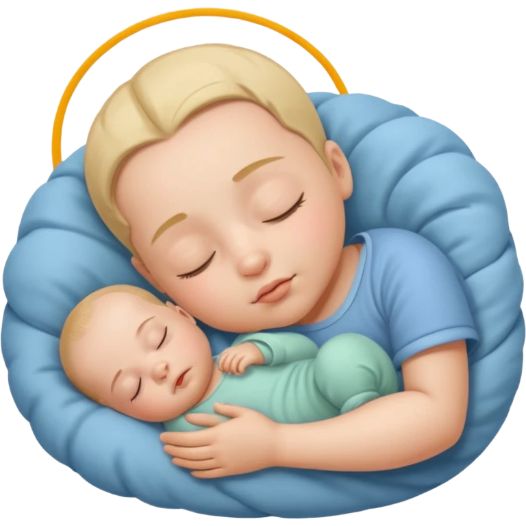 Sleeping baby emoji