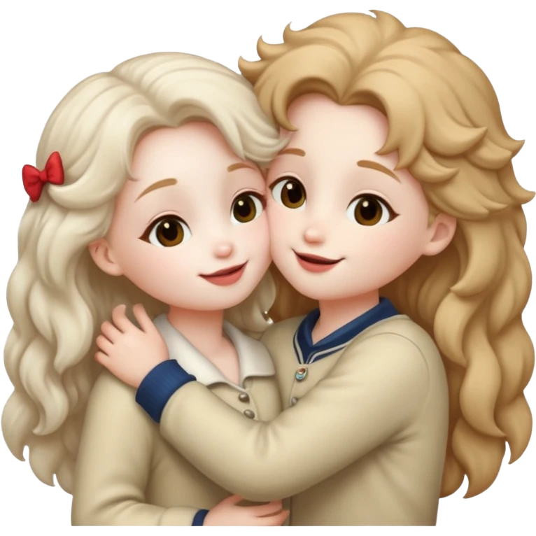 Labubu kissing ( ˘ ³˘)♥ emoji