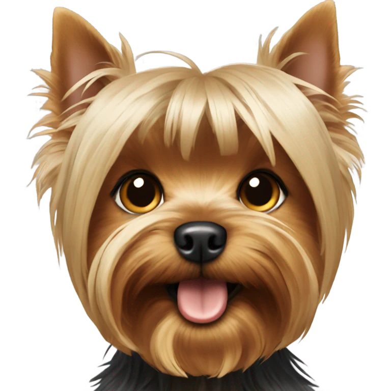 Yorkshire terrier emoji