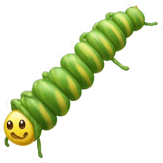 caterpilar with tool emoji