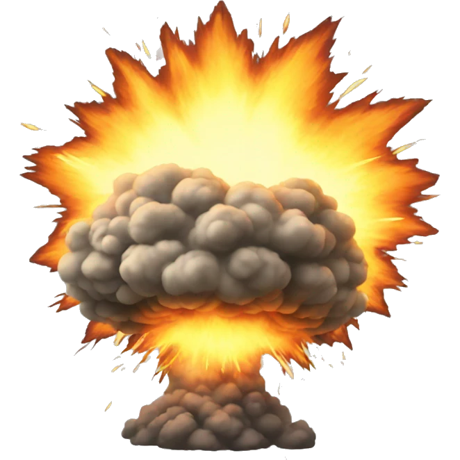 explosion emoji