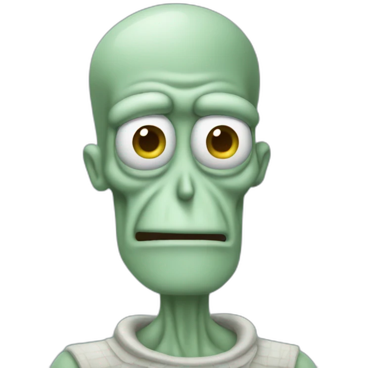 Squidward emoji