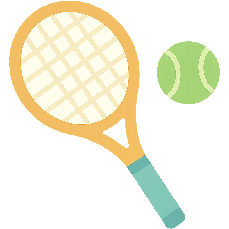 tennis equipment emoji