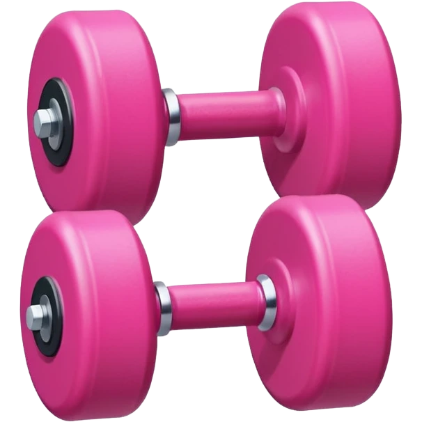 pink mini dumbbell emoji