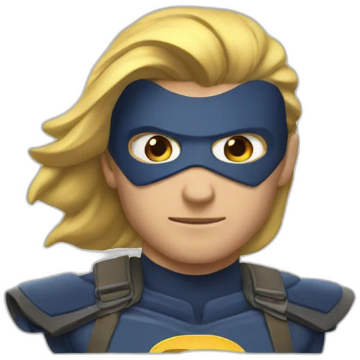Super héro emoji