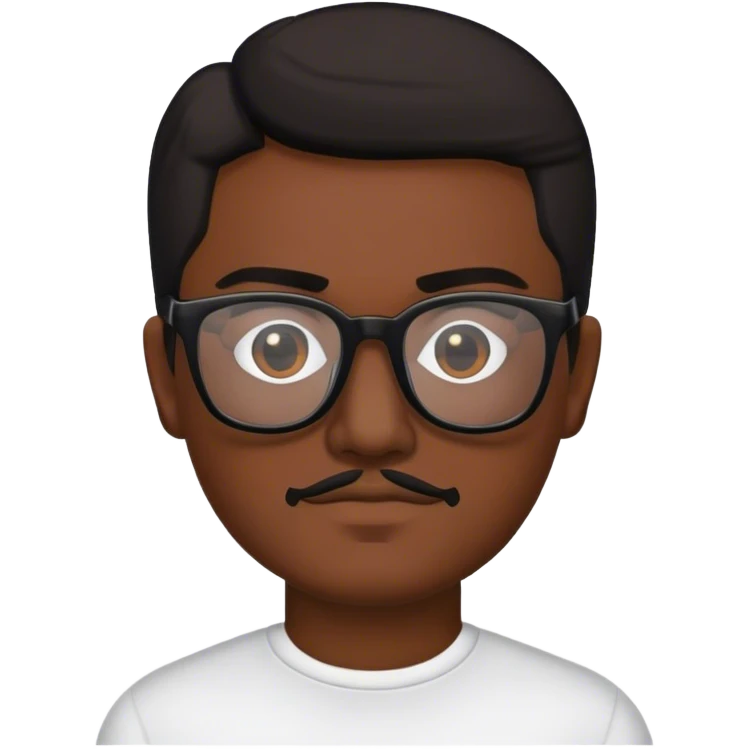 Mafia man, mexican skin, glasses black emoji