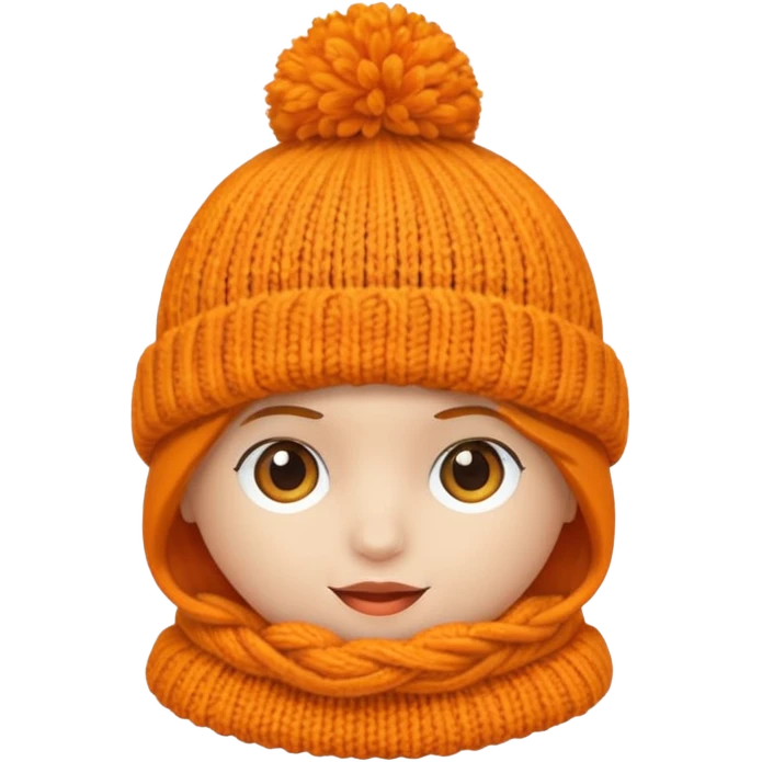 orange hat emoji