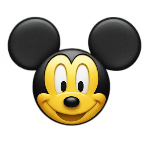 mickey se tape la tête contre un mur emoji