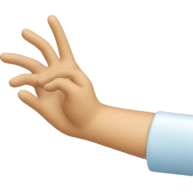 mano apuntando a la derecha emoji