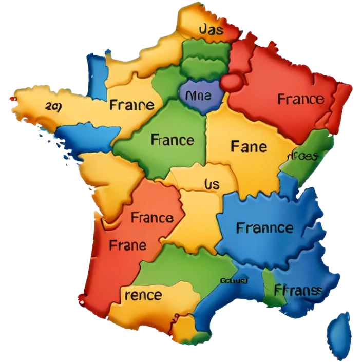 Carte de france emoji