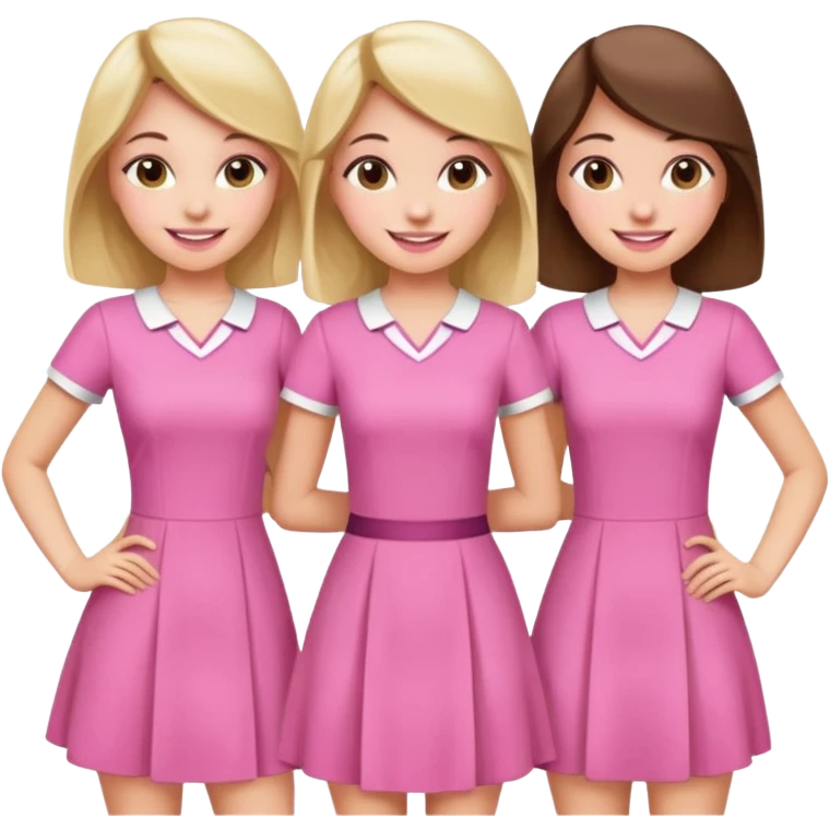 group of cute sorority girls  emoji