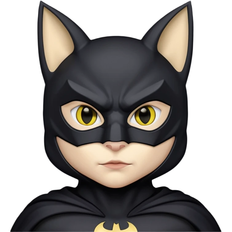 animalistic batman kitty emoji