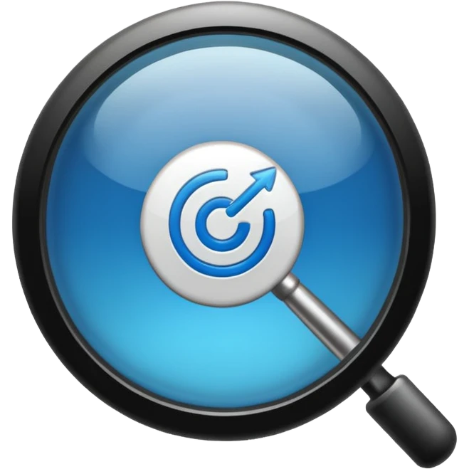 audit trail icon no human, no metal, not shiny, not grey emoji