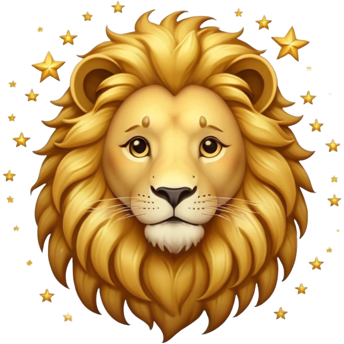 lion with stars emoji