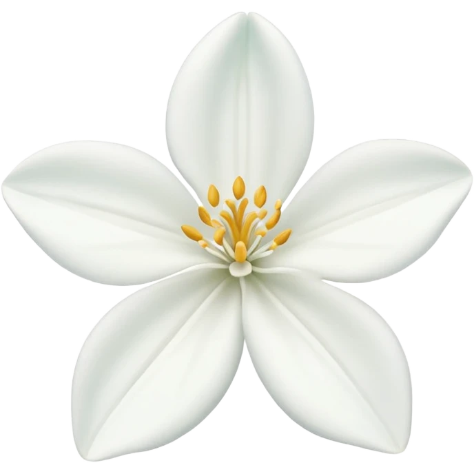Jasmine flower emoji emoji