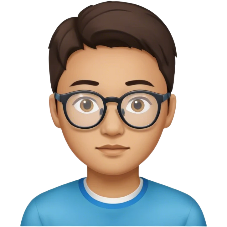 Kazakh with glasses 21 years emoji