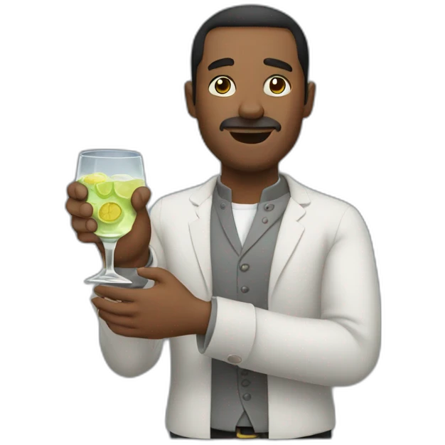 Man-with-gin- hands emoji