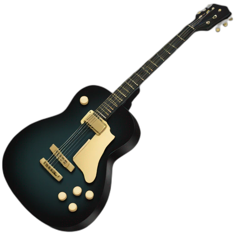 Guitar emoji