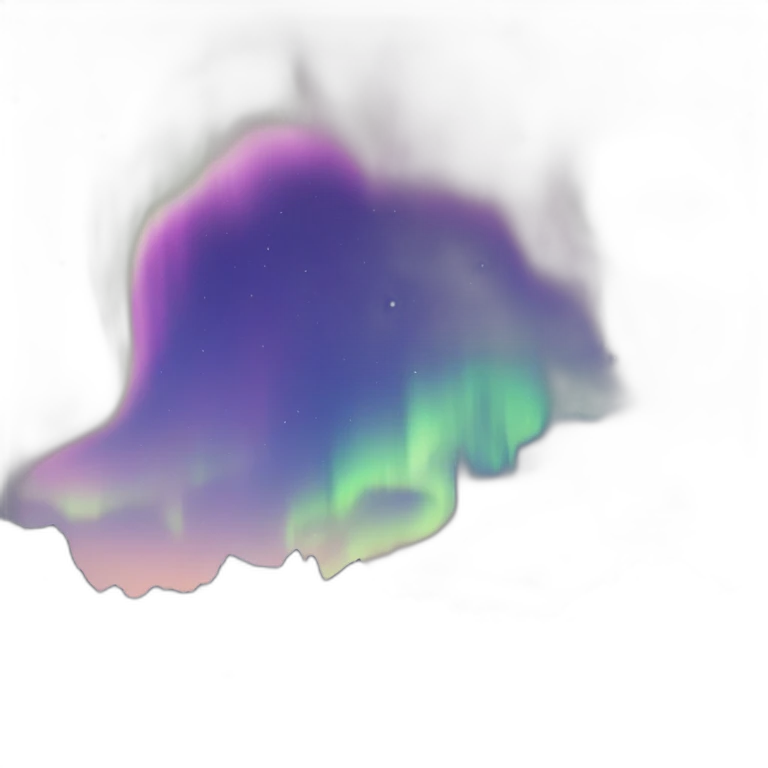 aurora borealis emoji