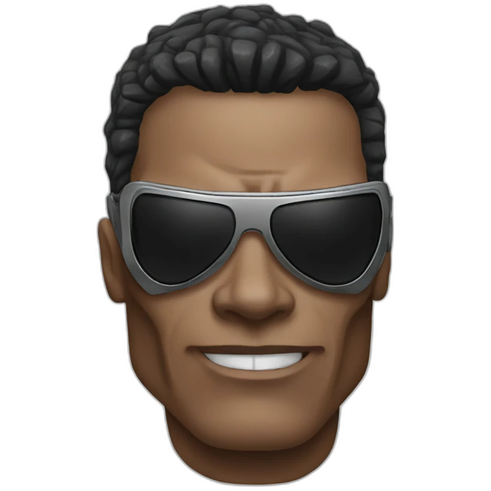 Terminator like spiderman emoji