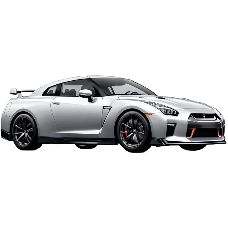 Nissan GT-R - Nissan (Model Year: 2022) (Iconic colour: Silver) emoji