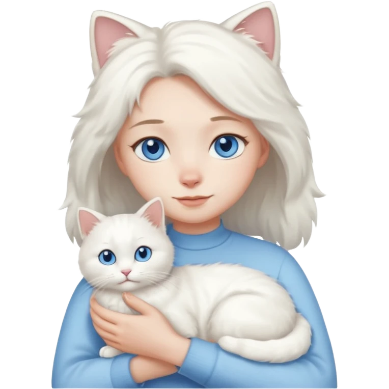 person with cat  emoji