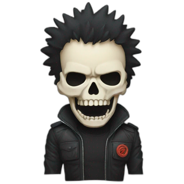 akira skull emoji